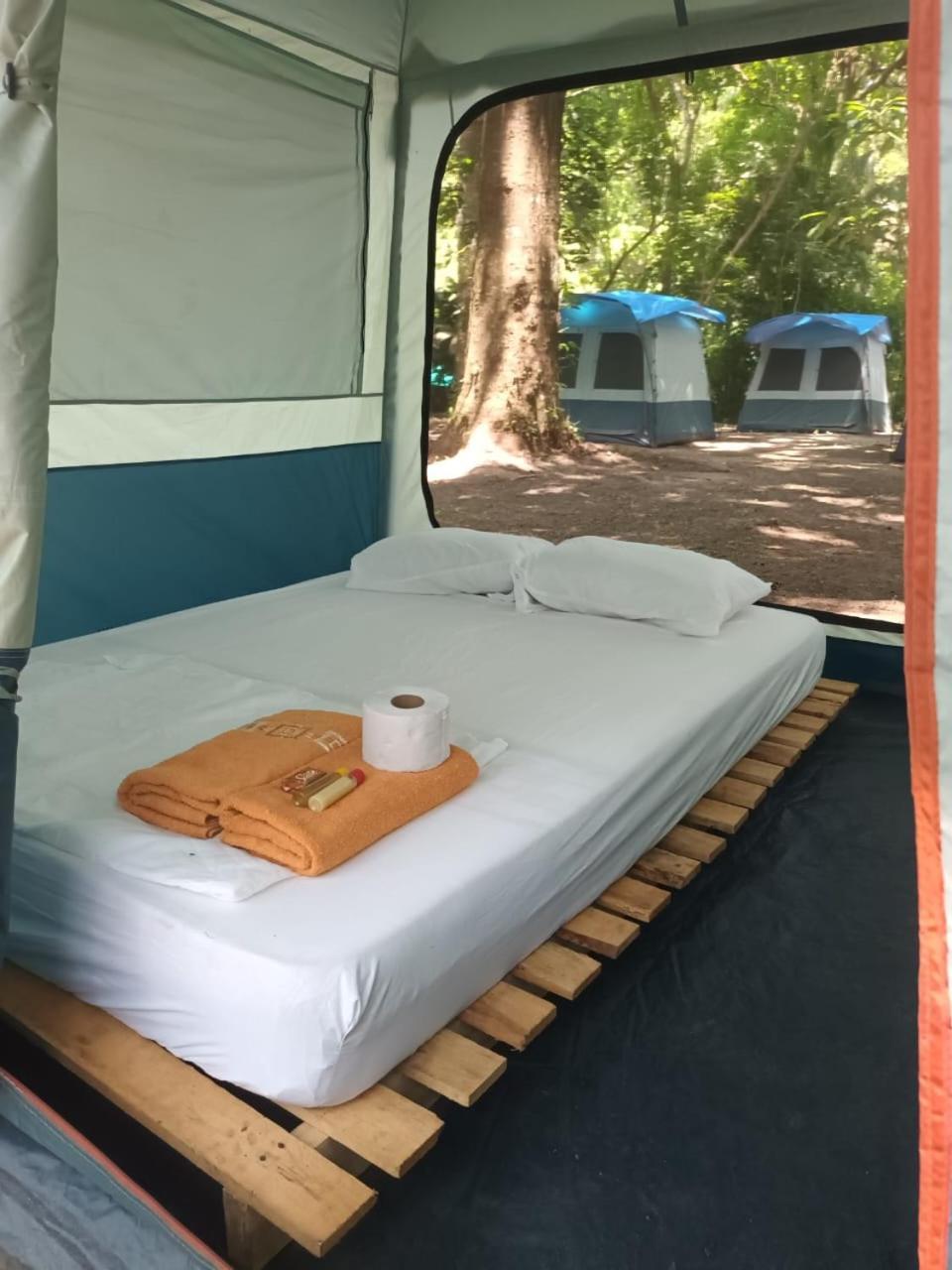 Happy Camping Arrecifes Dentro Del Parque Nacional Natural Tayrona El Coquito Kültér fotó